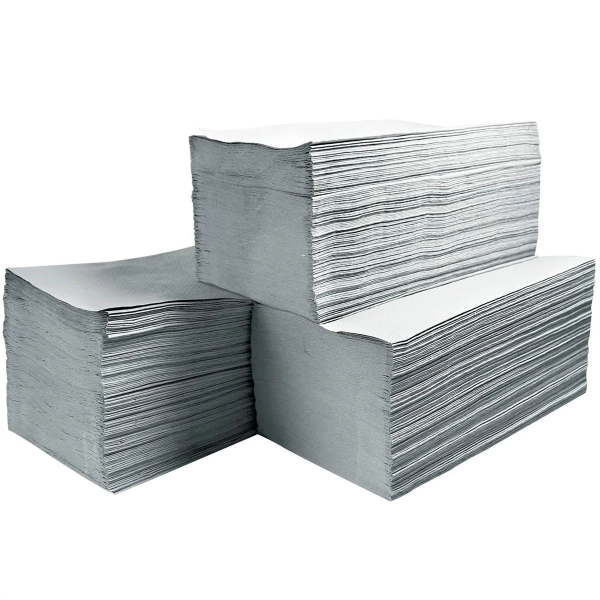 FALTHANDTCHER, Z-Faltung, natur, 1-lagig, Karton  20x250 (5.000 Stck)