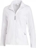 LEIBER Damen-Arbeits-Sweat-Berufs-Jacke, MG280, weiß