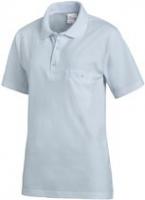LEIBER-Poloshirt, Arbeits-Berufs-Polo-Shirt, 1/2-Arm, hellblau