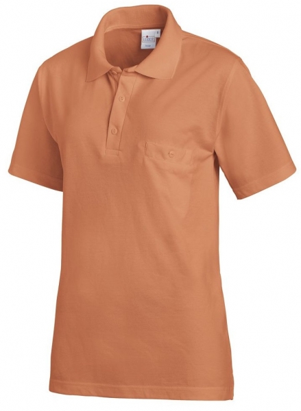 LEIBER-Polo-Shirt, zimt