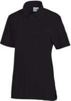 LEIBER-Poloshirt, Arbeits-Berufs-Polo-Shirt, Damen und Herren, 1/2-Arm, schwarz