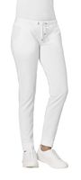 LEIBER-Damen-Arbeits-Berufs-Hose, Sweathose, 260 g/m, wei