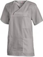 LEIBER-Schlupf-Jacke fr Damen und Herren, Arbeits-Berufs-Kasack, ca. 180g/m, hellgrau