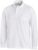 LEIBER-Poloshirt, Arbeits-Berufs-Polo-Shirt, 1/1-Arm, MG220, weiß
