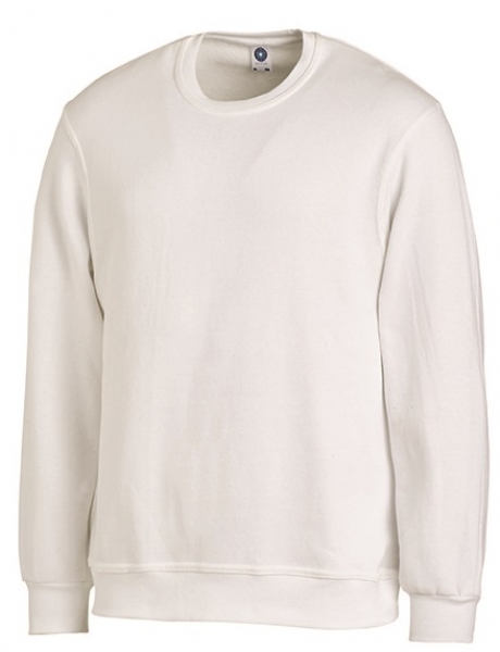 LEIBER-Unisex-Sweatshirt, Arbeits-Berufs-Sweat-Shirt, ca. 280/m, wei