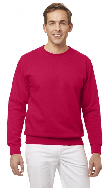 LEIBER-Unisex-Sweatshirt, Arbeits-Berufs-Sweat-Shirt, ca. 280/m, rot
