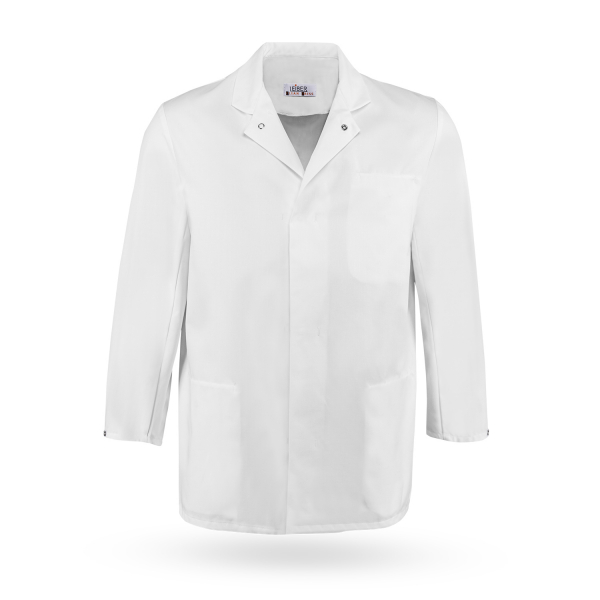LEIBER-Jacke Unisex, ca. 245g/m, wei