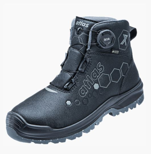 ATLAS-S3-Sicherheitsschnrstiefel, XT 550 BOA GTX, schwarz, Weite 12
