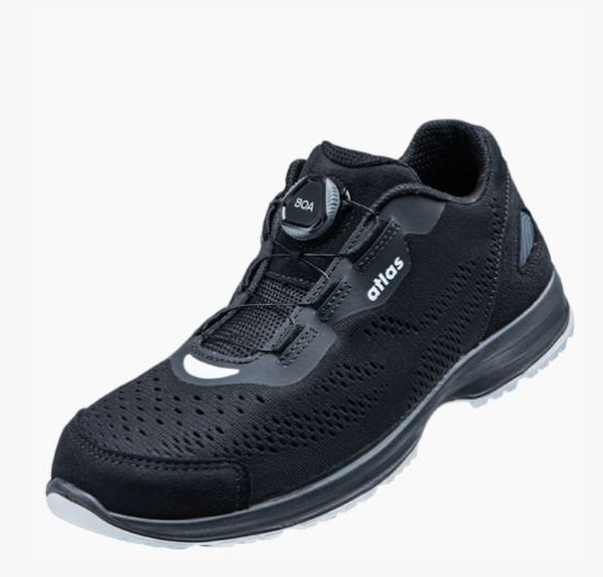 ATLAS-S1P-Sicherheitshalbschuhe, RUNNER 955 XP, BOA ESD, schwarz
