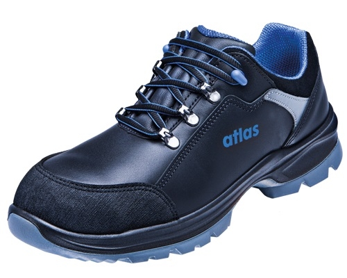 ATLAS-S3-Sicherheitshalbschuhe, XP 435, Weite: 12, schwarz