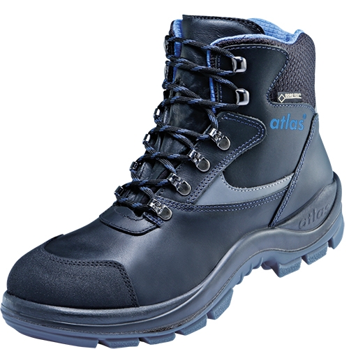 ATLAS-S3 Sicherheitshochschuhe, GTX 535 Gore-Tex, Weite: 12, schwarz