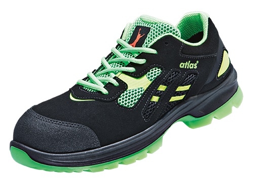 ATLAS-S1P Sicherheitshalbschuhe, FLASH 2605 XP, ESD, schwarz/grn