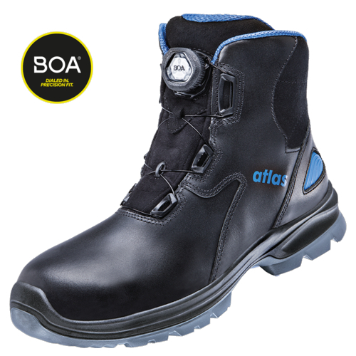 ATLAS-S3-Sicherheitshochschuhe, SL 9845 XP Boa, ESD, schwarz/blau