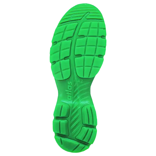 ATLAS-S1P-Sicherheitshalbschuhe, SL 9205 XP Boa, ESD, Weite 12, schwarz/gr�n