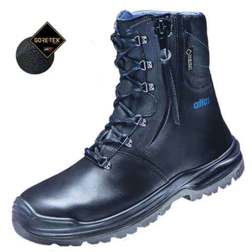 ATLAS-S3-Sicherheitsstiefel, GTX 945 XP, Weite 12, Thermo, Gore-Tex, schwarz