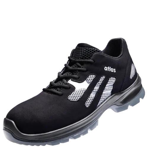 ATLAS-S1-Sicherheitshalbschuhe, Ergo-Med CF 2000, ESD, Weite 12, blau