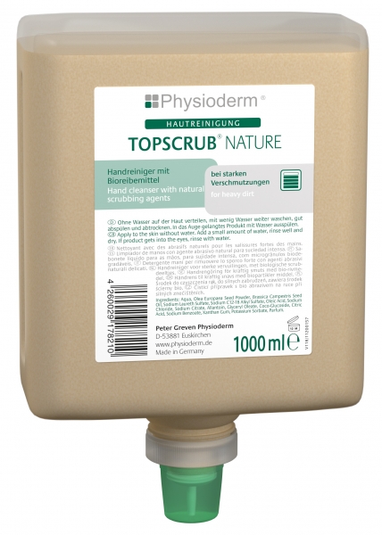 GREVEN-Hand-/Hnde-Reiniger, HAUTREINIGUNG, Topscrub nature, 1000 ml Neptuneflasche