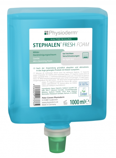 GREVEN-Hand-/Hnde-Reiniger, HAUTREINIGUNG, Stephalen Fresh Foam, 1000 ml Neptuneflasche