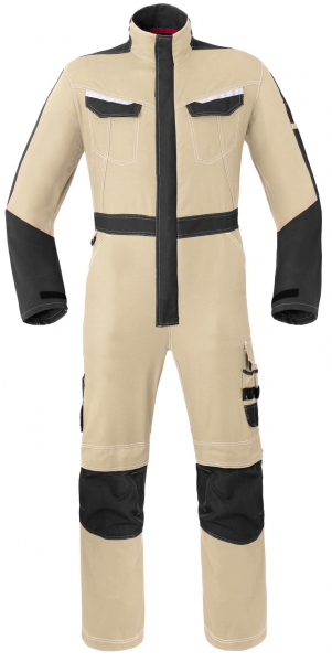 HAVEP-Overall, 260 g/m, sand/kohlengrau