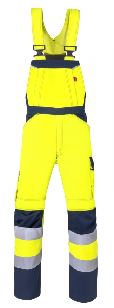 HAVEP-Warnschutz-Latzhose, 290 g/m², fluor-gelb/marine