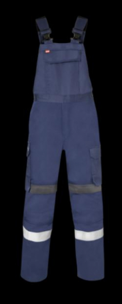 HAVEP-Latzhose, Force+, indigoblau/charcoal