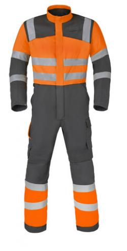 HAVEP-Overall, High Visibility, charcoal/warnorange