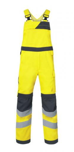 HAVEP-Latzhose, High Visibility, warngelb/charcoal