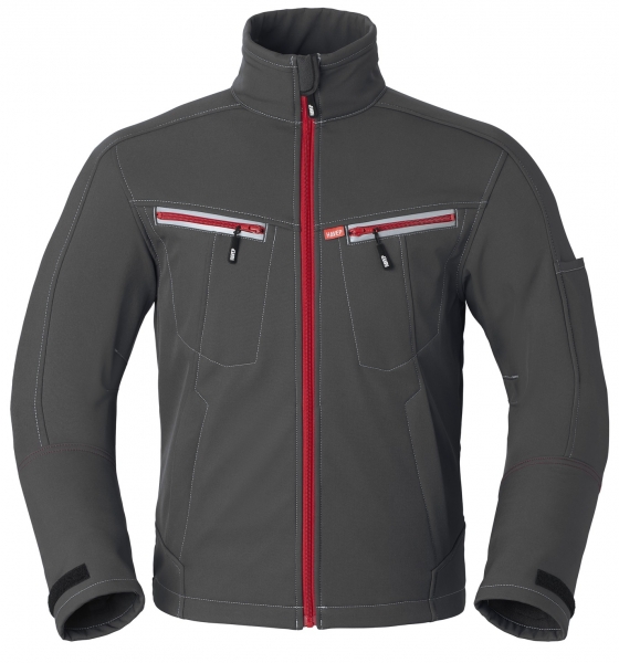 HAVEP-Softshell-Jacke, 320 g/m², kohlengrau