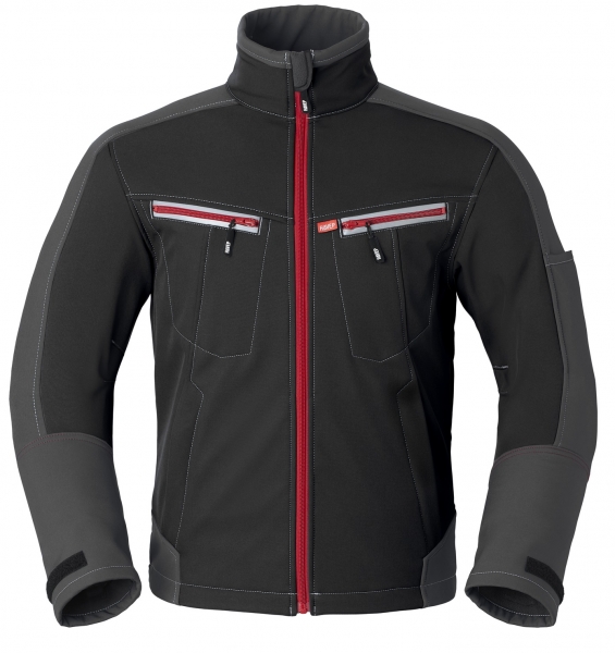 HAVEP-Softshell-Jacke, 320 g/m², schwarz/kohlengrau