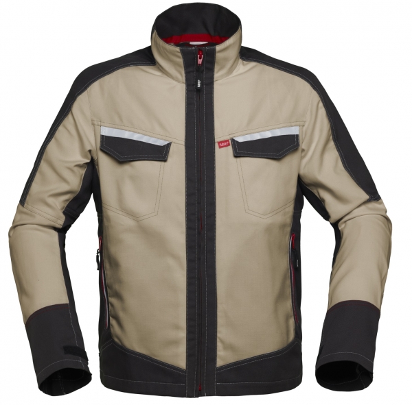 HAVEP-Langjacke, 260 g/m, sand/kohlengrau