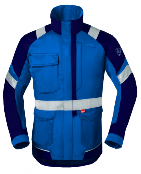 HAVEP-Damen-Arbeitsjacke, 5safety Image+, royalblau/marineblau