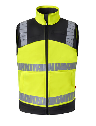 HAVEP- Warnschutz-Bodywrmer, High Vis+, warngelb/charcoal