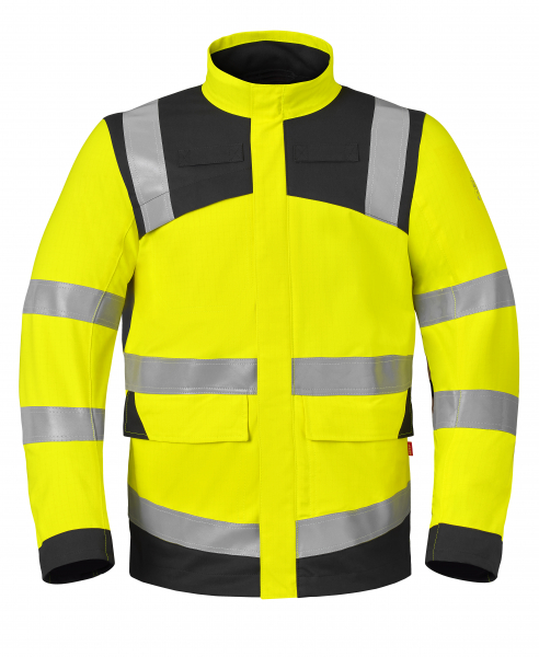 HAVEP-Warnschutz-Arbeitsjacke, Multi Protector, warngelb/charcoal