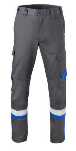 HAVEP-Schweier-Bundhose, 5safety Image +, charcoal/royalblau