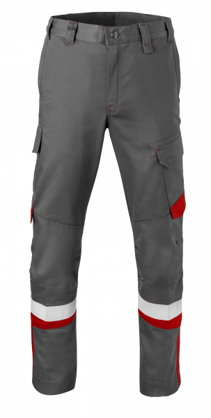 HAVEP-Schweier-Bundhose, 5afety Image +, kohlengrau/rot