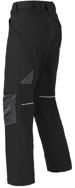 HAVEP-Shift, Bundhose mit Knietaschen, schwarz/kohlengrau