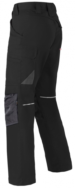 HAVEP-Shift, Bundhose mit Knietaschen, schwarz/kohlengrau