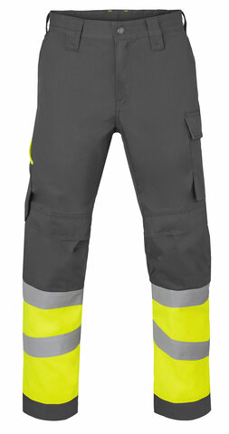 HAVEP-Bundhose, High Vis+, charcoal/warngelb
