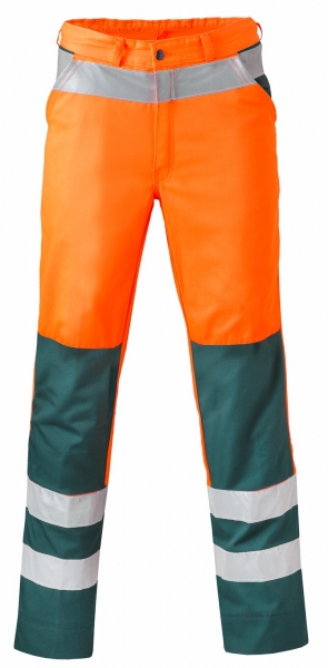 HAVEP-Warnschutz-Bundhose, 290 g/m², fluor-orange/grün