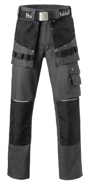 HAVEP-Bundhose, 320 g/m, kohlengrau/schwarz/silbergrau