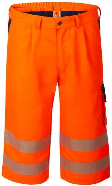 WATEX-Warnschutz-Shorts, leuchtorange / marine