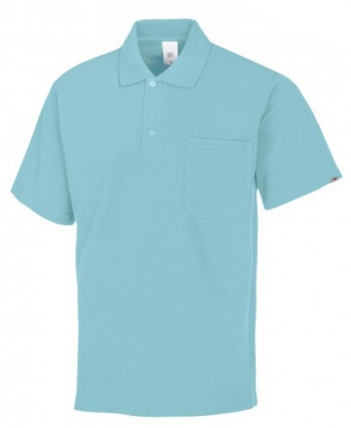 BP-Damen-Herren-Poloshirt, Arbeits-Berufs-Polo-Shirt, ca. 220g/m, ocean