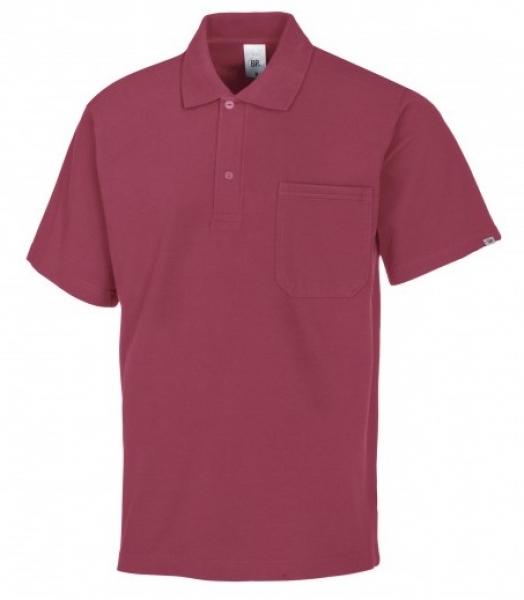 BP-Damen-Herren-Poloshirt, Arbeits-Berufs-Polo-Shirt, ca. 220g/m, brombeere