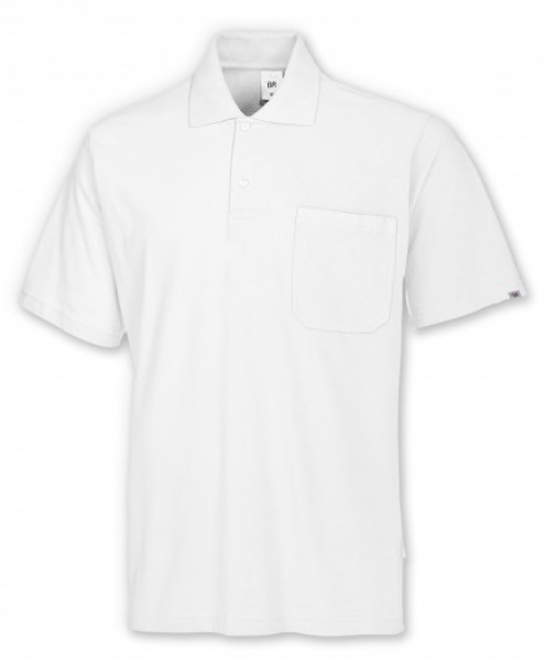 BP Poloshirt fr Sie & Ihn, MG220, wei