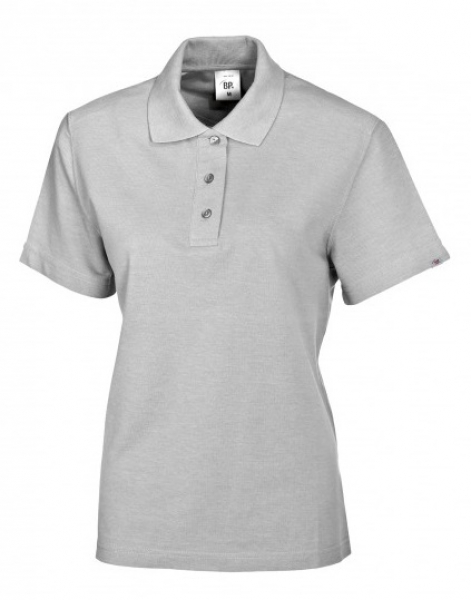 BP Damen-Poloshirt hellgrau