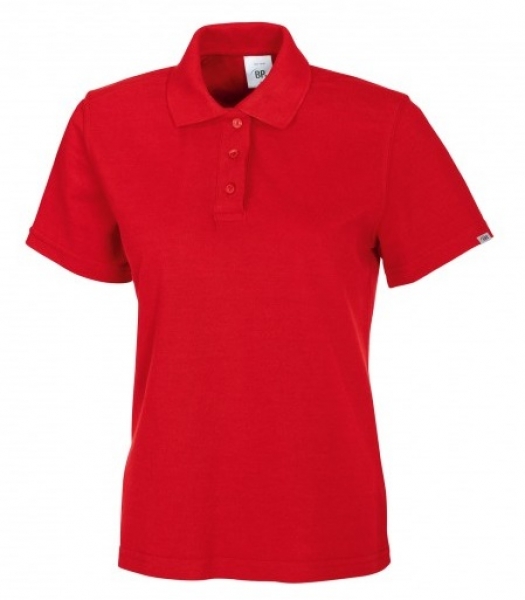 BP Damen-Poloshirt rot