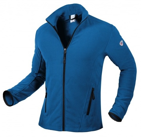 BP-Herren-Fleecejacke, azurblau