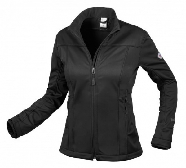BP-Damen-Softshell-Arbeits-Berufs-Jacke, 255 g/m², schwarz