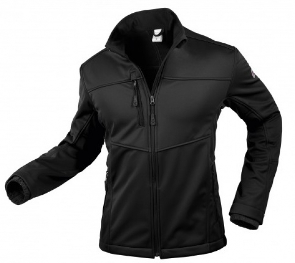 BP-Softshell-Arbeits-Berufs-Jacke, 255 g/m², schwarz