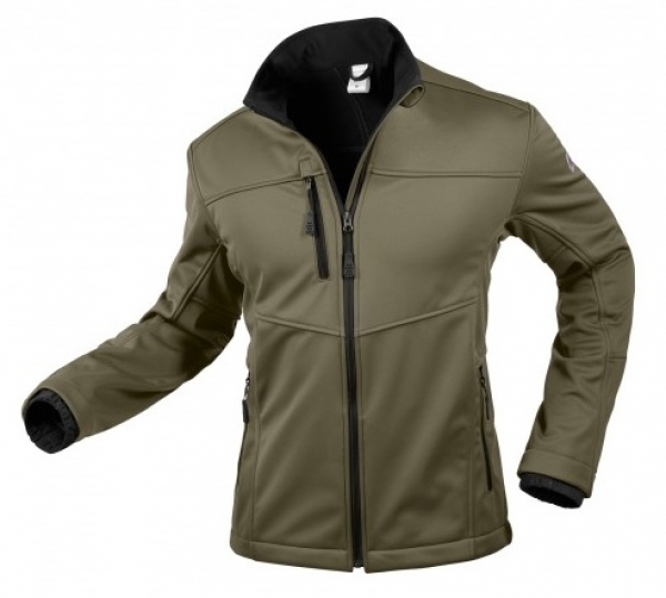 BP-Softshell-Arbeits-Berufs-Jacke, 255 g/m², oliv